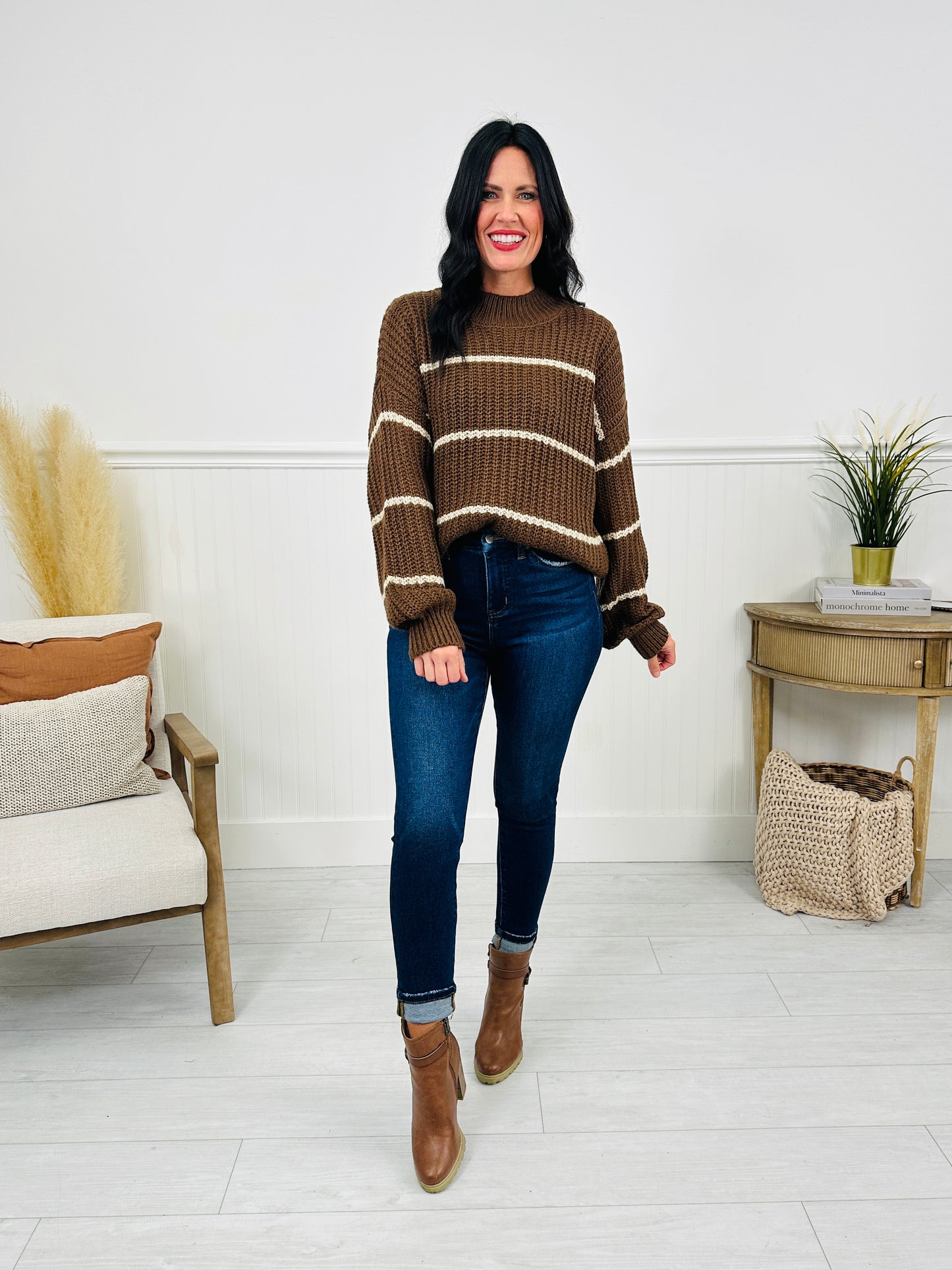 All In The Details Tummy Control Cuffed Skinny Jeans