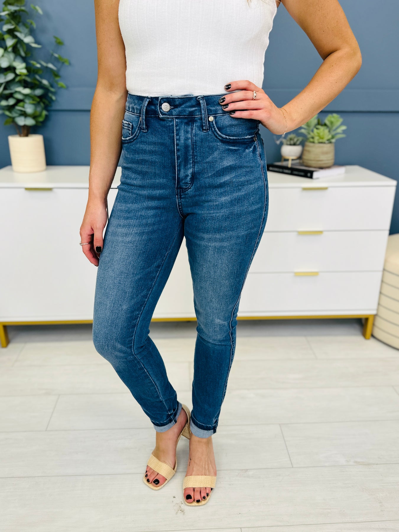 NEW RELEASE: Judy Blue The Backup Plan Tummy Control Jeans