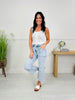 Current Crush Cropped Wide Leg Tummy Control Jeans