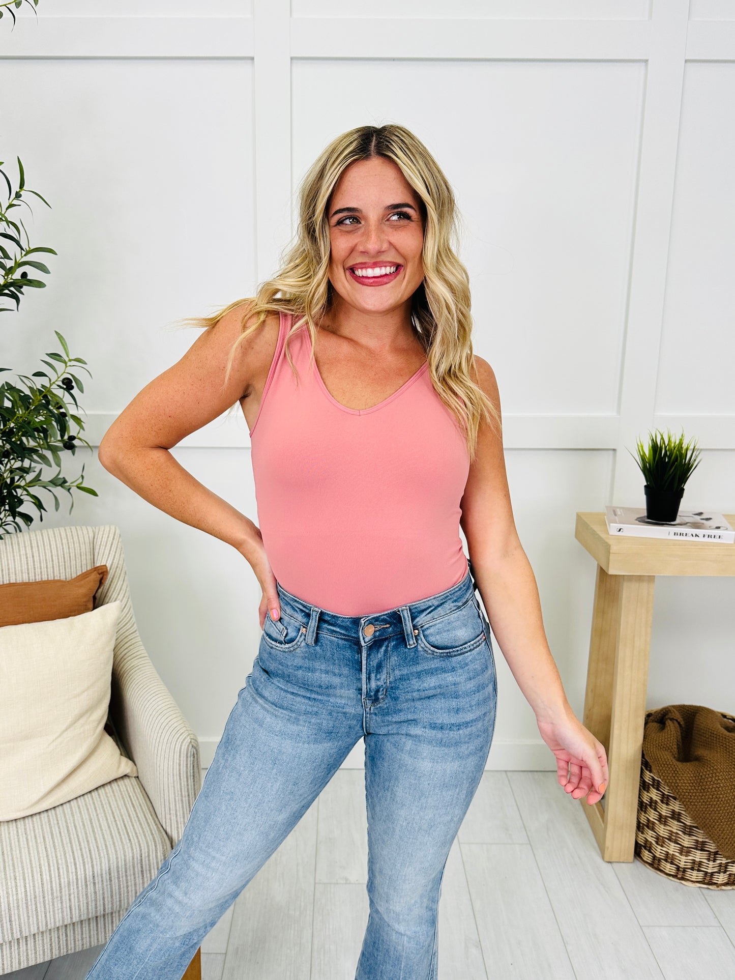 Best Selling Reversible Shapewear Tank Top- Multiple Colors!