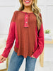 Cabernet Crush Long Sleeve Top