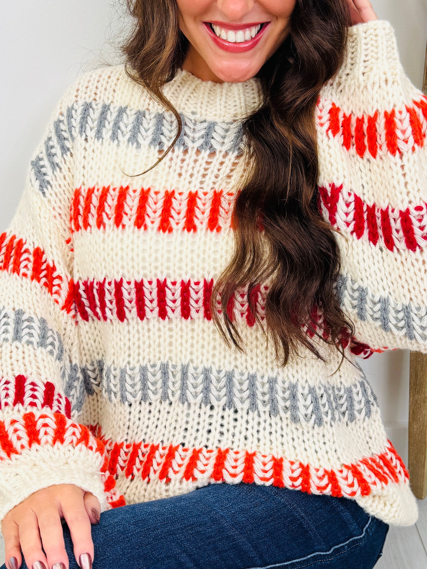 Sunset Stitches Sweater
