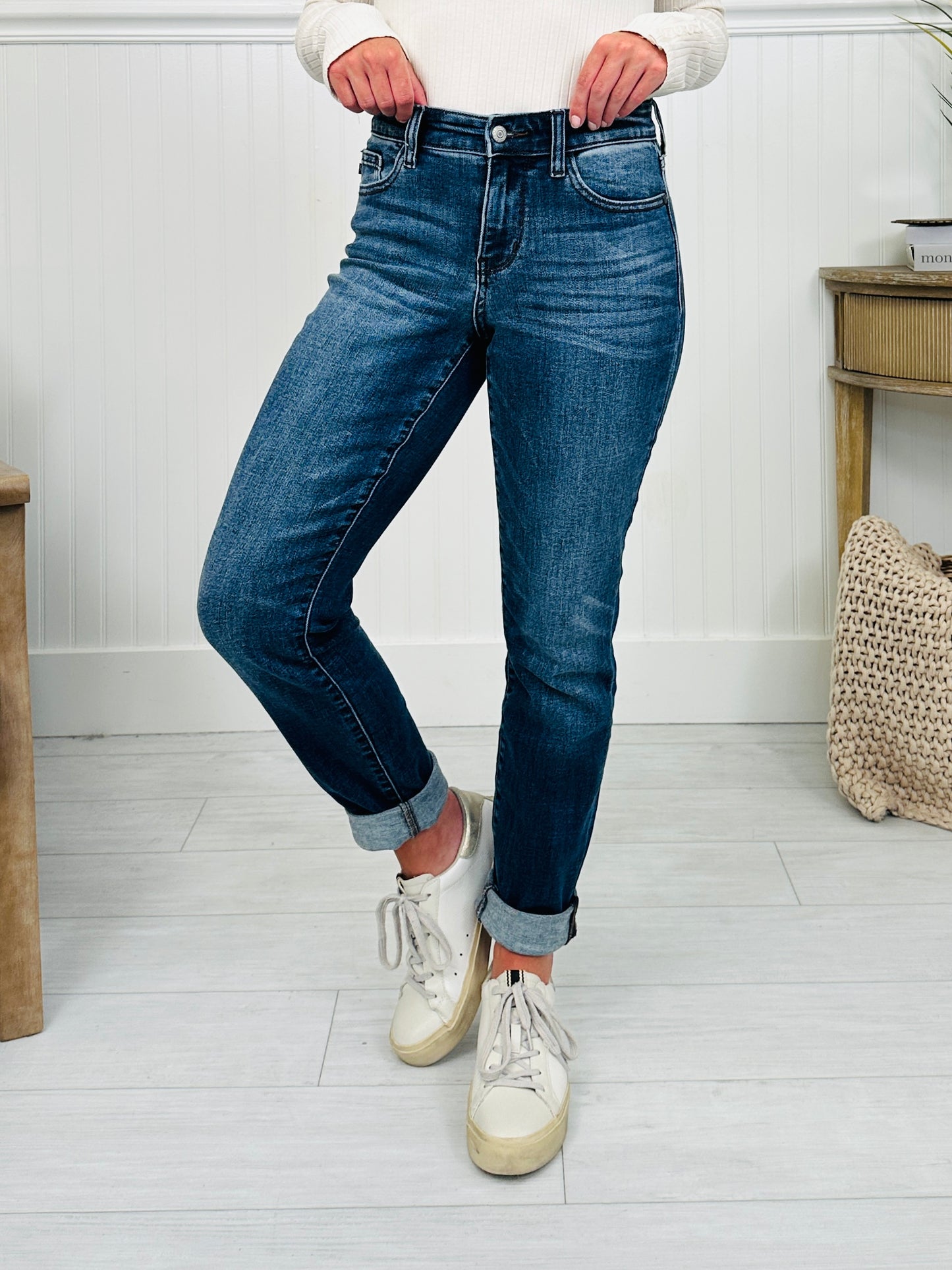 Judy Blue Plus/Reg Simply Perfect Non Distressed Slim Fit Jeans