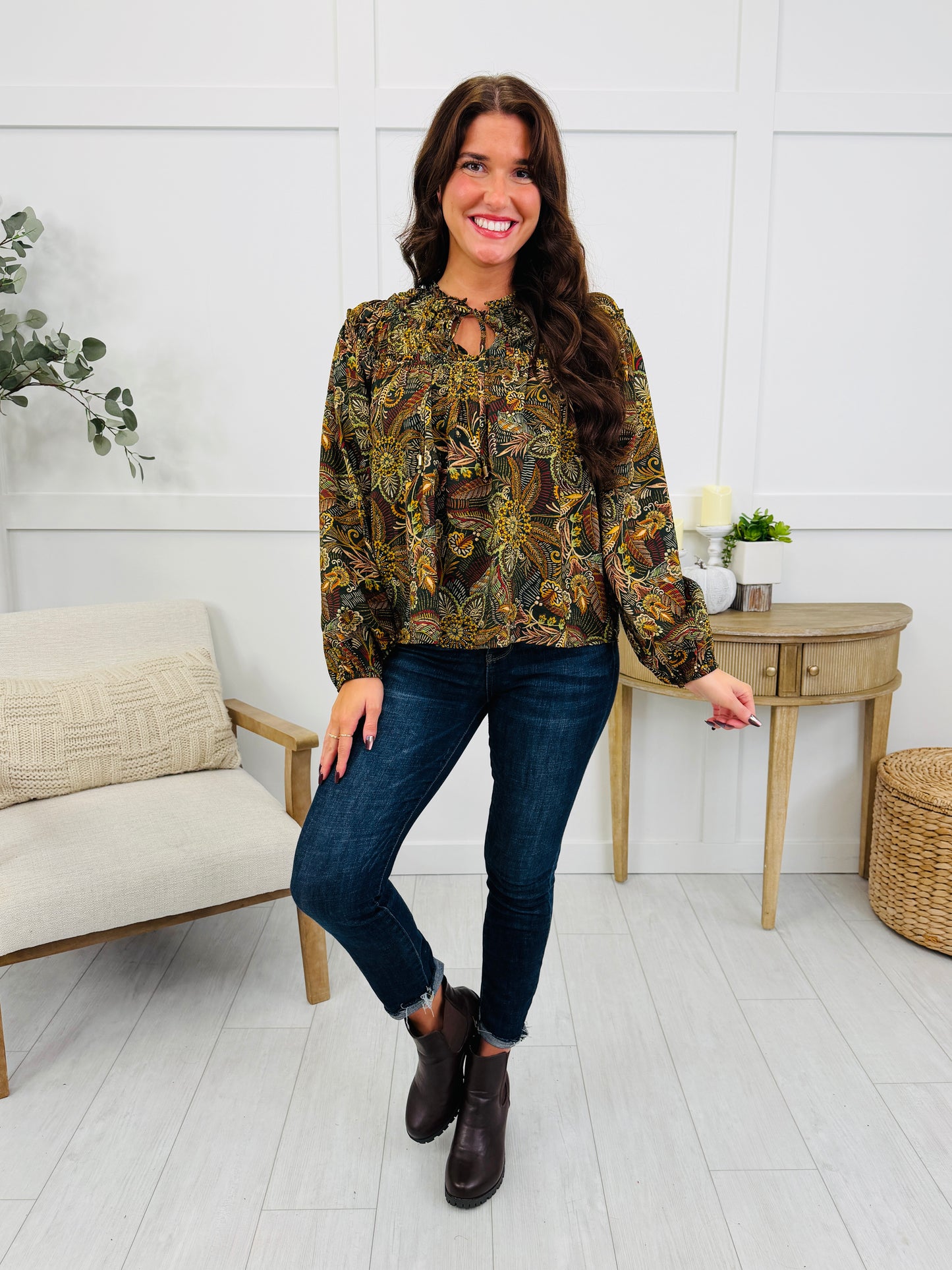 Wanderlust Floral Top