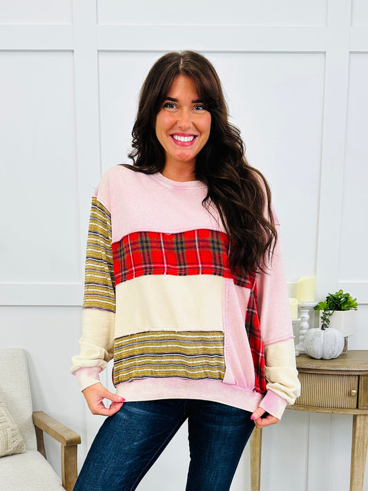 Weekend Plaid Top