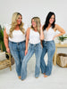 Judy Blue Stop and Stare Flare Jeans