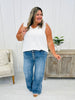 Risen Pushing My Buttons Wide Leg Jeans in Reg/Curvy