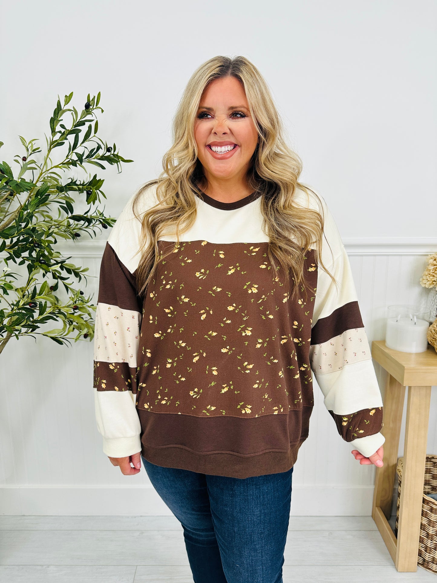 Autumn Blooms Pullover