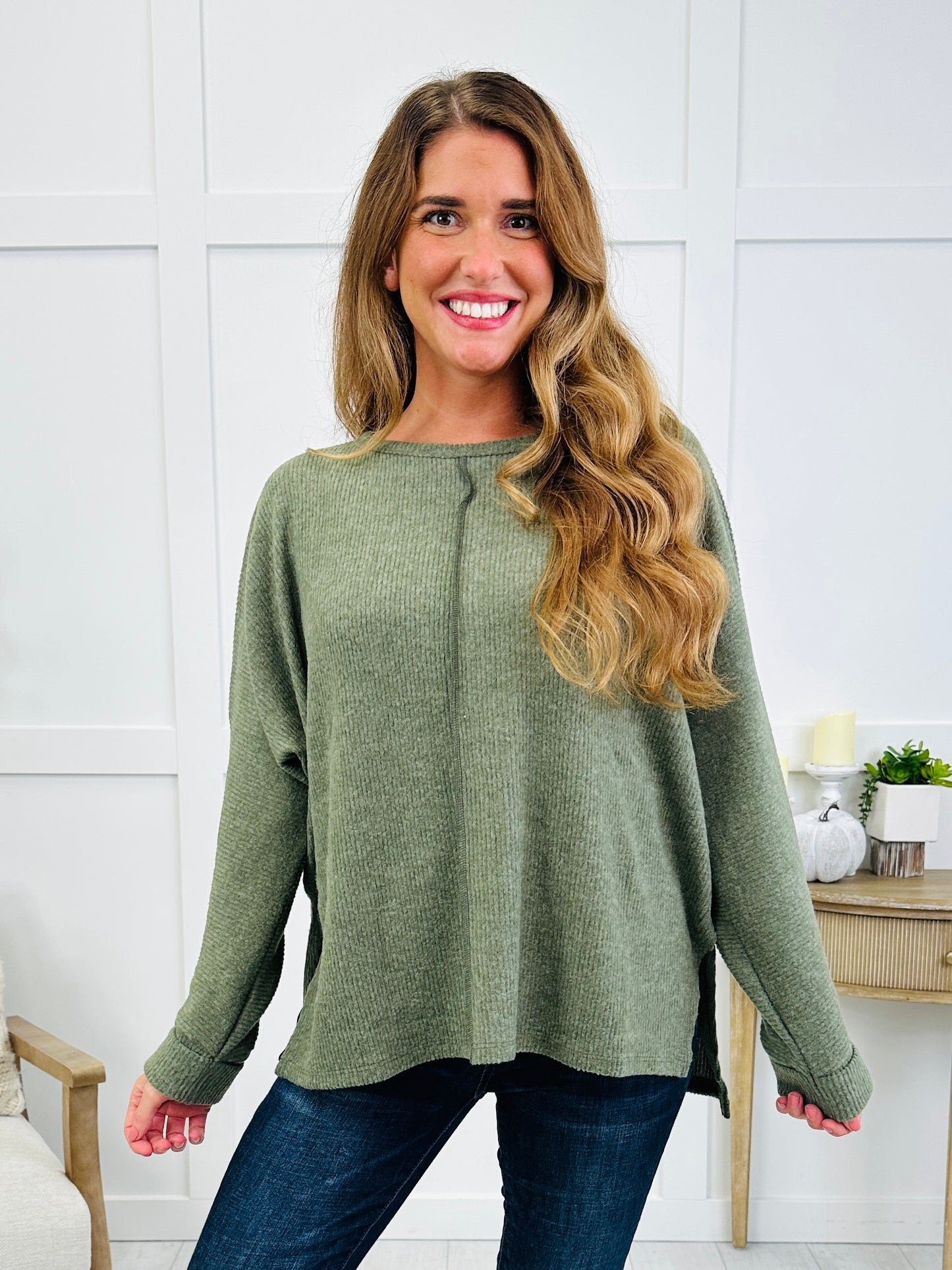 Crafted In Cozy Top In Multiple Colors