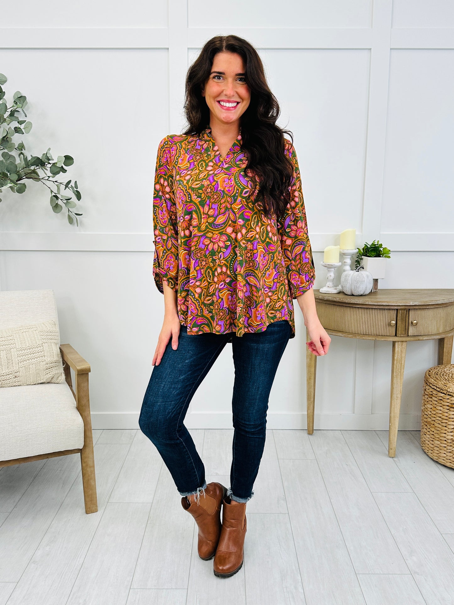 Free Spirit Floral Top