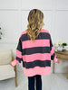 Daydream Route Top In Pink/Charcoal