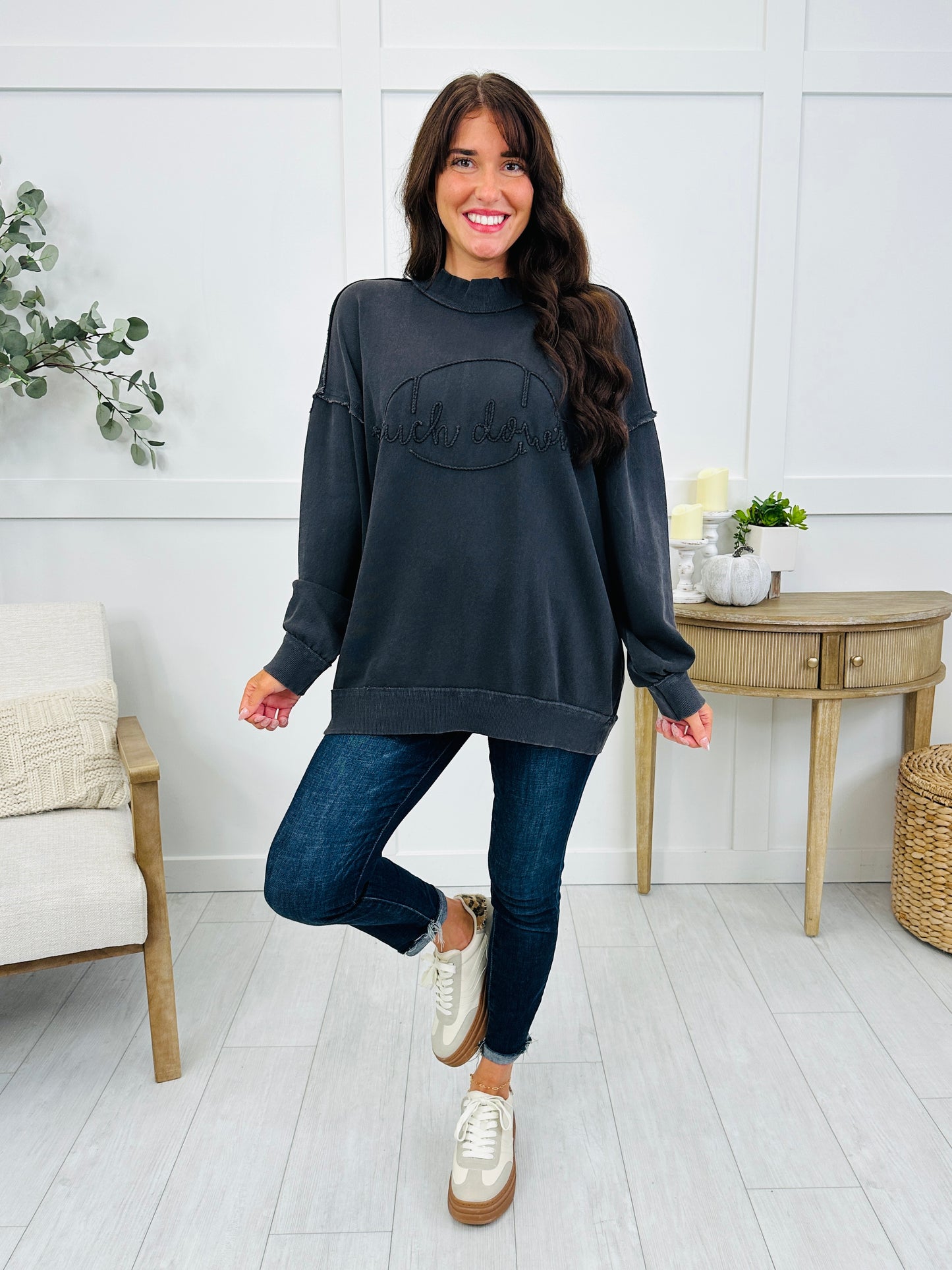 Touchdown Days Sweatshirt In Multiple Colors