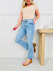 Bring The Flare Tummy Control Kick Flare Jeans