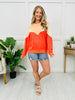 Colorblock Cozy Top In Sunset