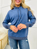 Hanging In There Hooded Top- Multiple Colors!