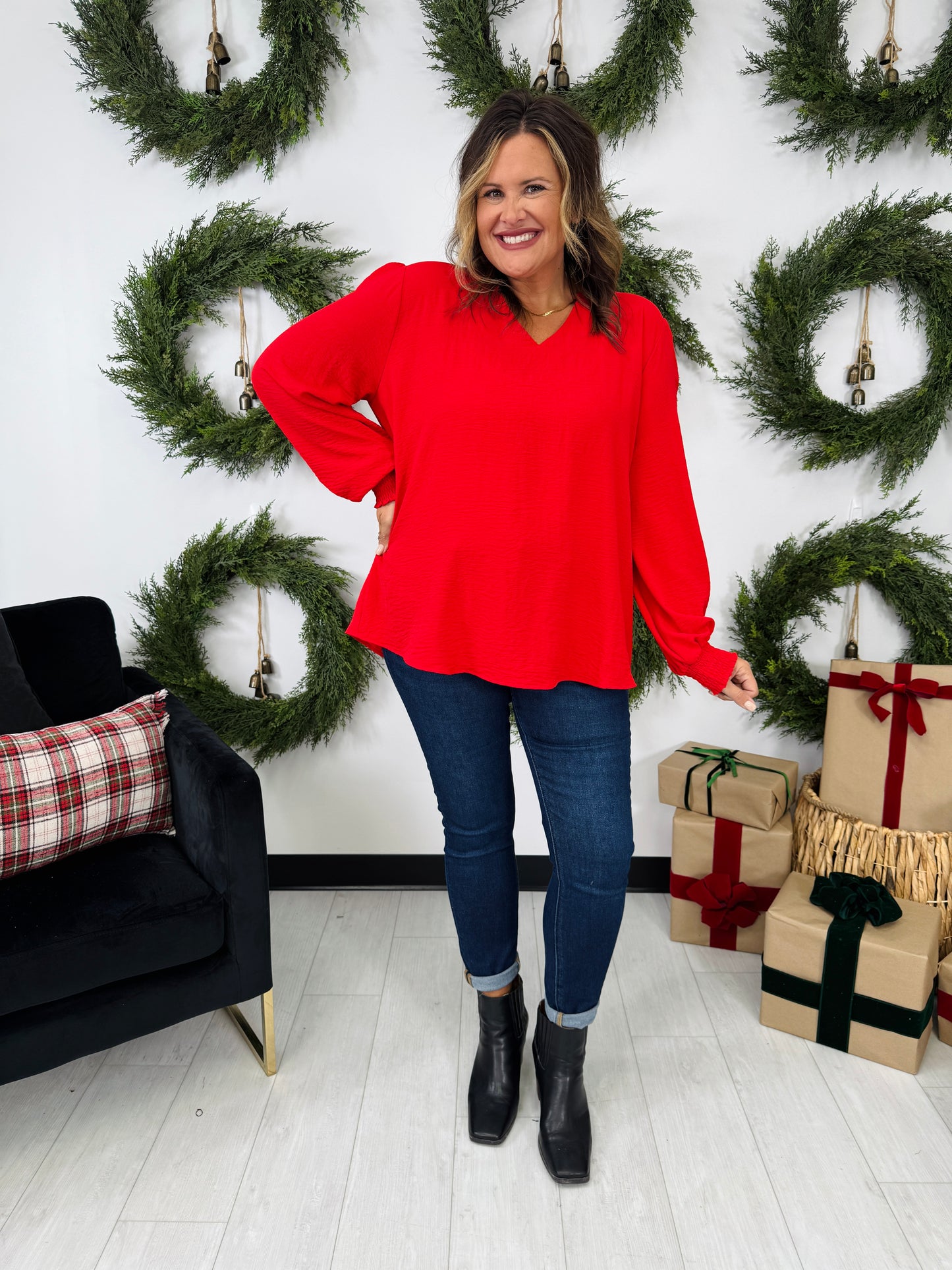 A Little More Lovely Top In Multiple Colors