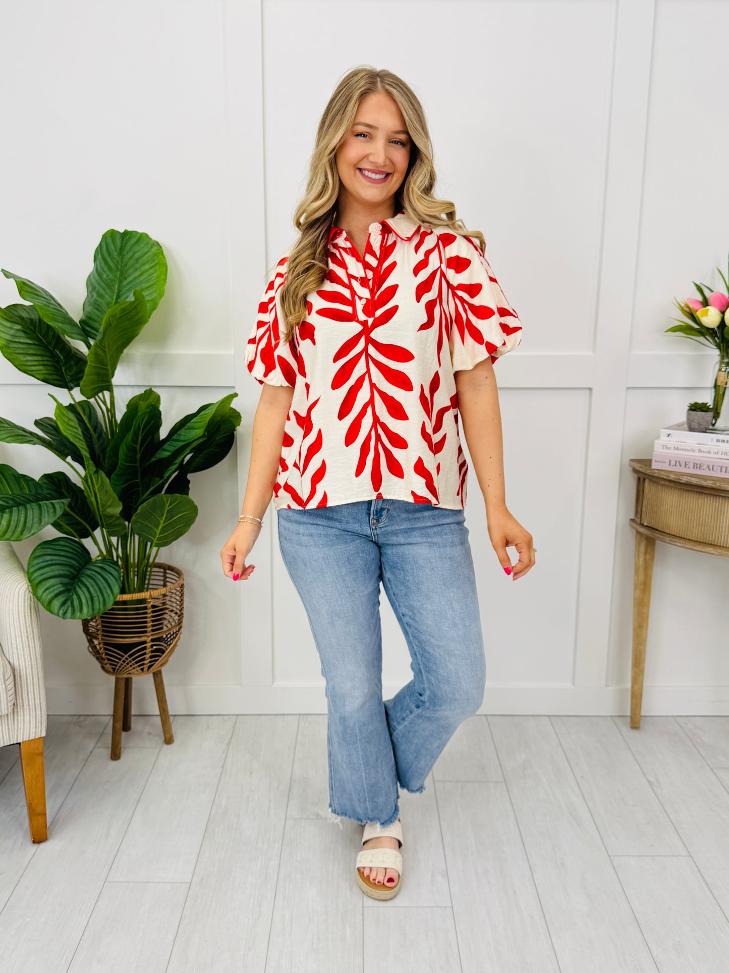 Wherever Today Takes You Top In Red