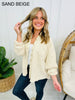 DOORBUSTER! Blissful Days Long Sleeve Top- Multiple Colors!