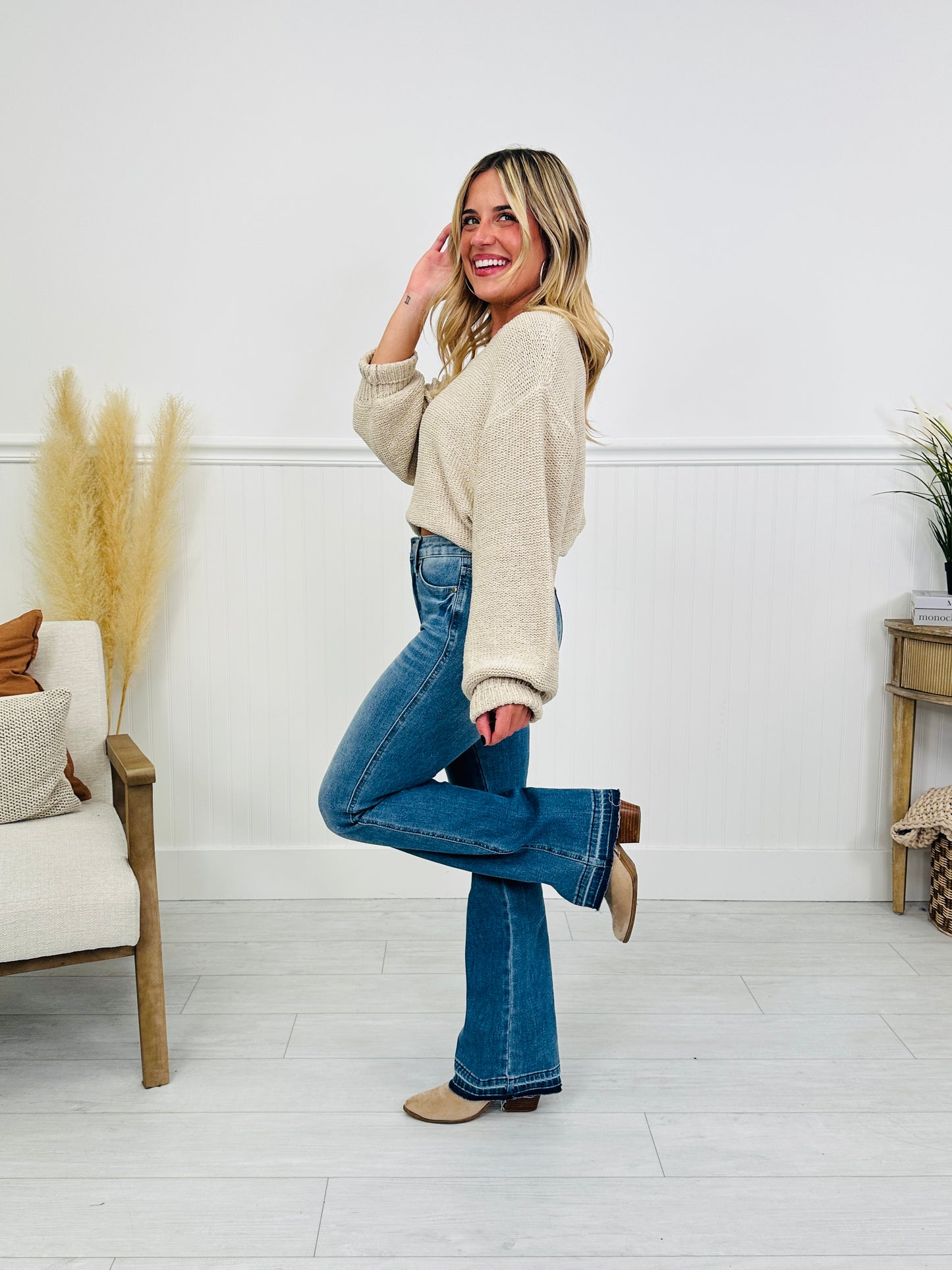 Judy Blue Shift In Seasons Tummy Control Slim Bootcut Jeans