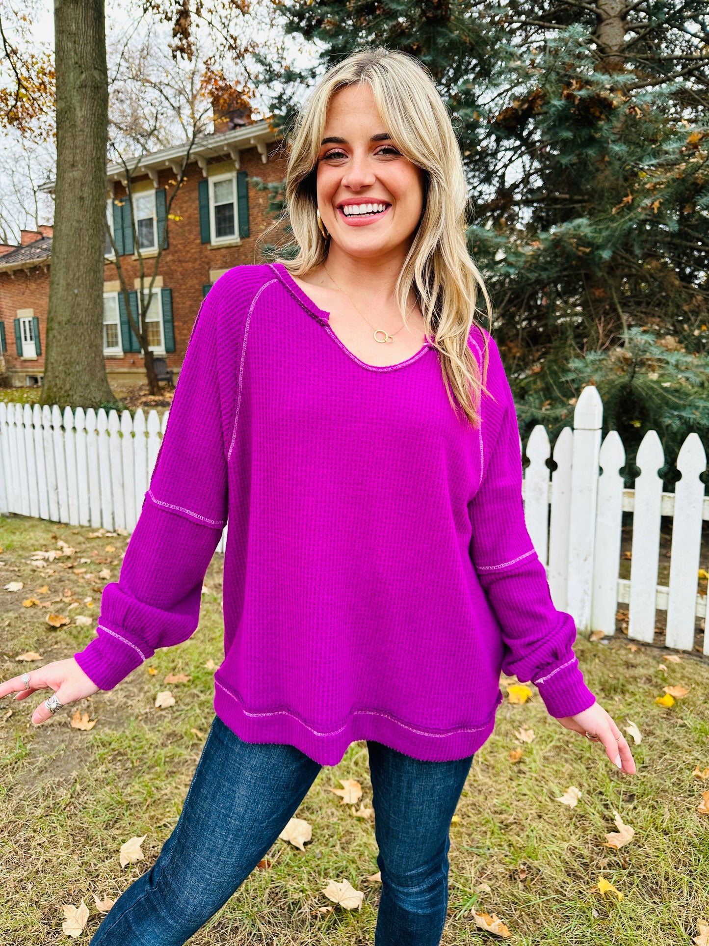 REG/CURVY Falling for Comfort Pullover- Multiple Colors!