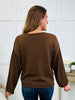 Just Breathe Sweater In Brown