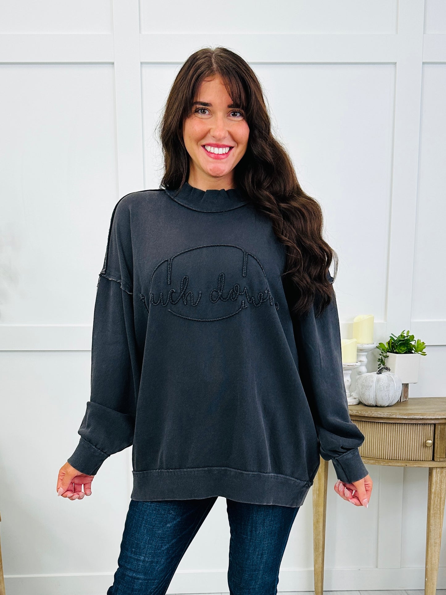 Touchdown Days Sweatshirt In Multiple Colors