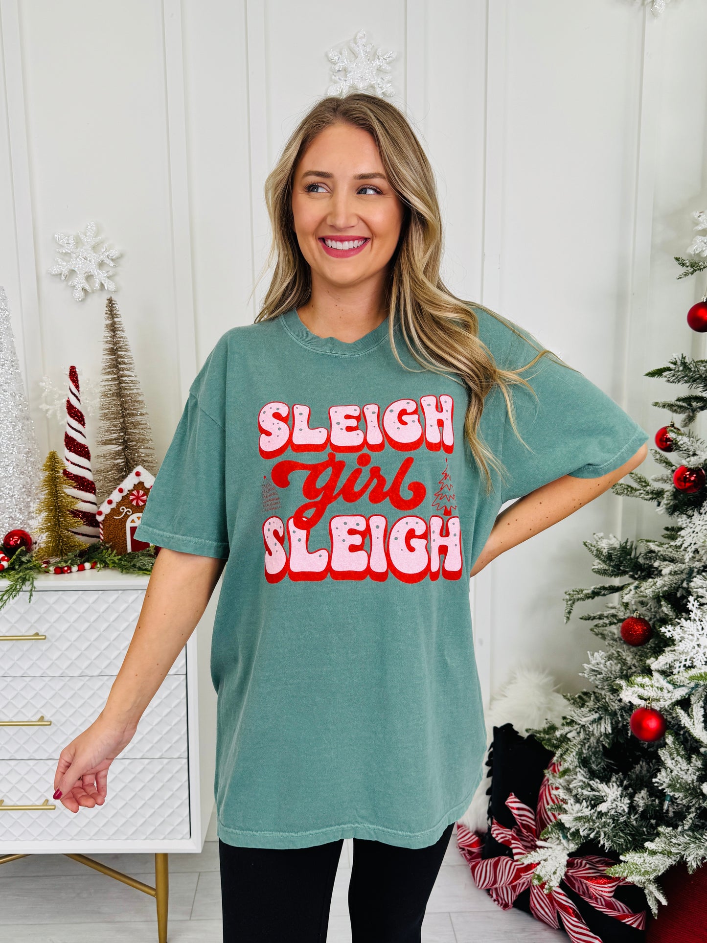 Sleigh Girl Sleigh Graphic Tee