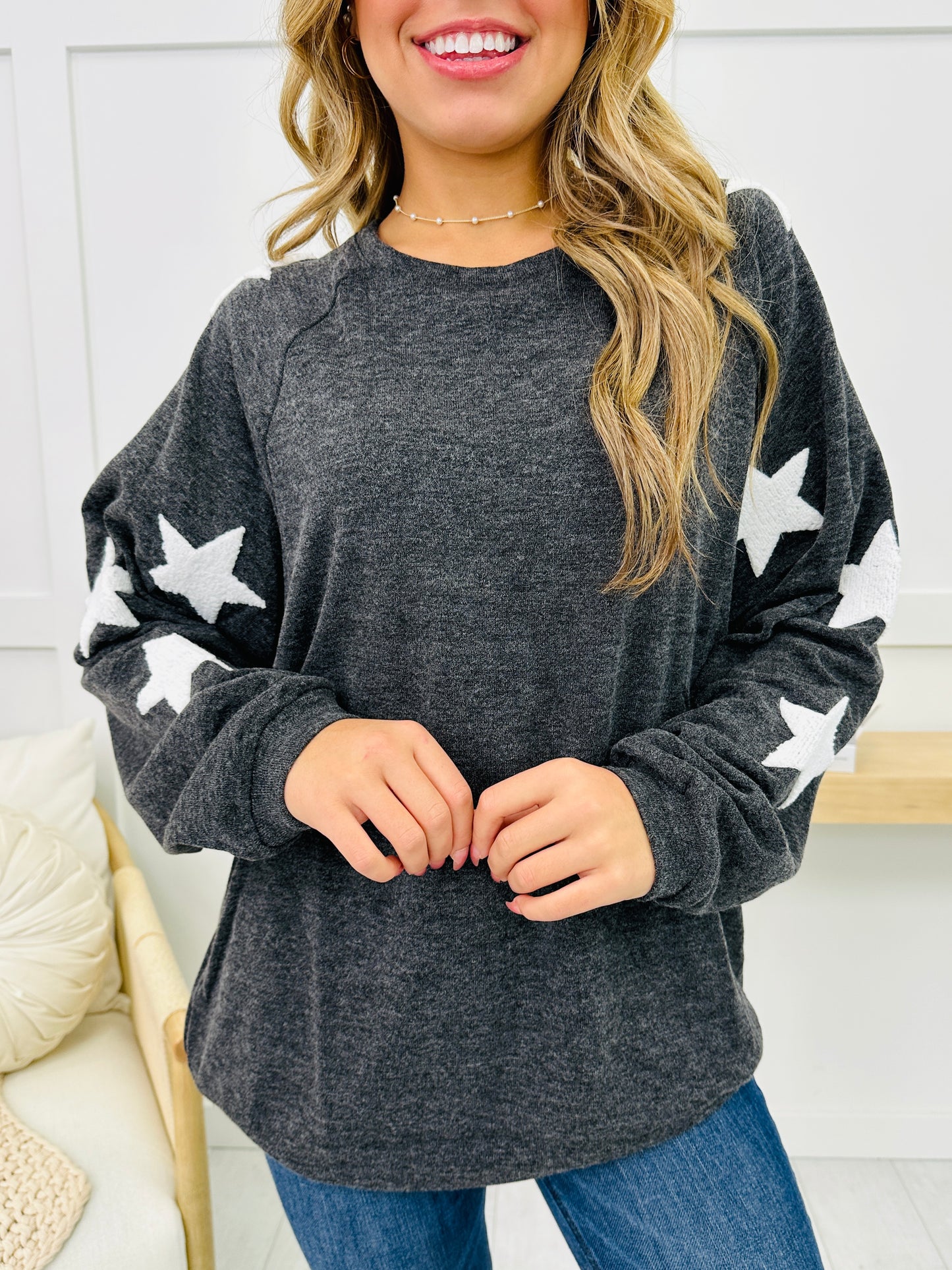 REG/CURVY Starry Embrace Sweater- Multiple Colors!