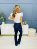 Lovervet Breathless Slit Bootcut Jeans in Reg/Curvy