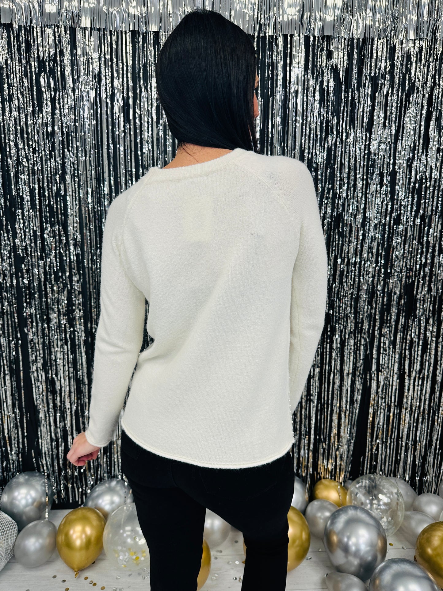 Frosted Pearl Sweater