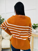 Autumn Comforts Sweater In Rust