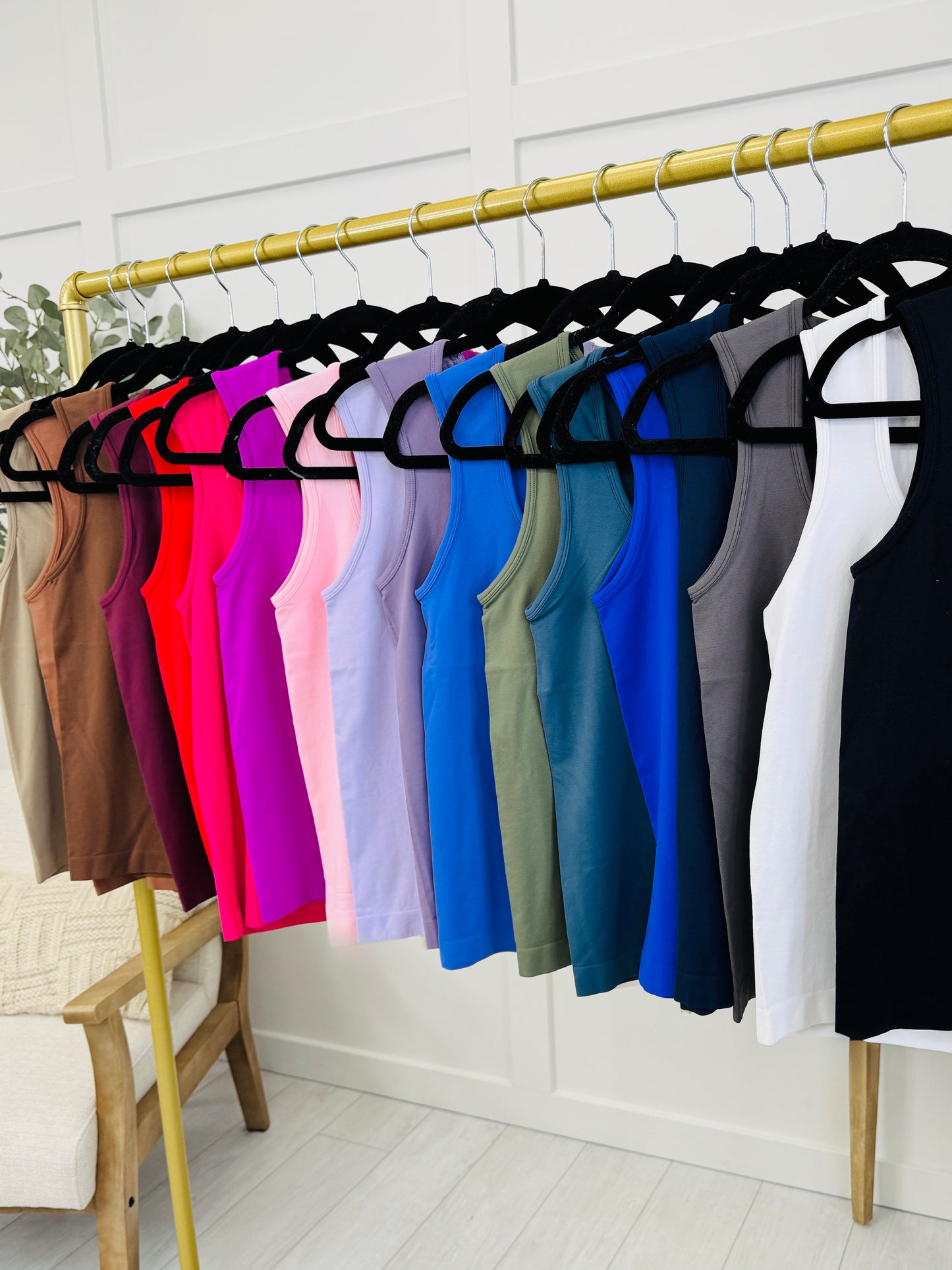 Staying Unbothered Shapewear Tank In Multiple Colors