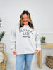 Always Running Late Graphic Crewneck Sweatshirt