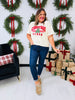 Christmas Vibes Boxy Graphic Tee
