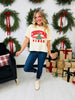 Christmas Vibes Boxy Graphic Tee
