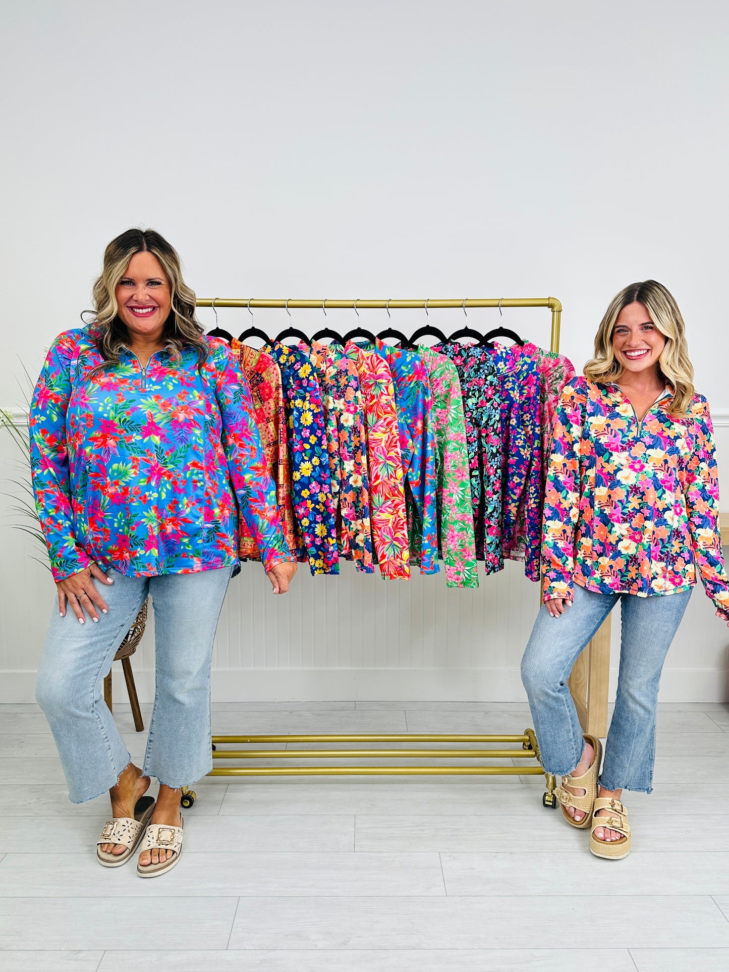 Where Spring Begins Top in Wilmington Print