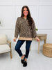 Spotted in Style Top In Taupe Leopard