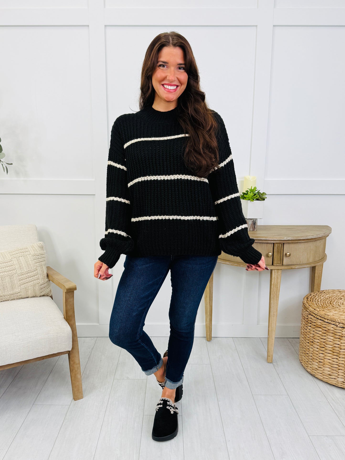 Made Our Own Light Sweater In Black