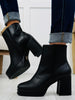 Stepping Out Bootie In Black