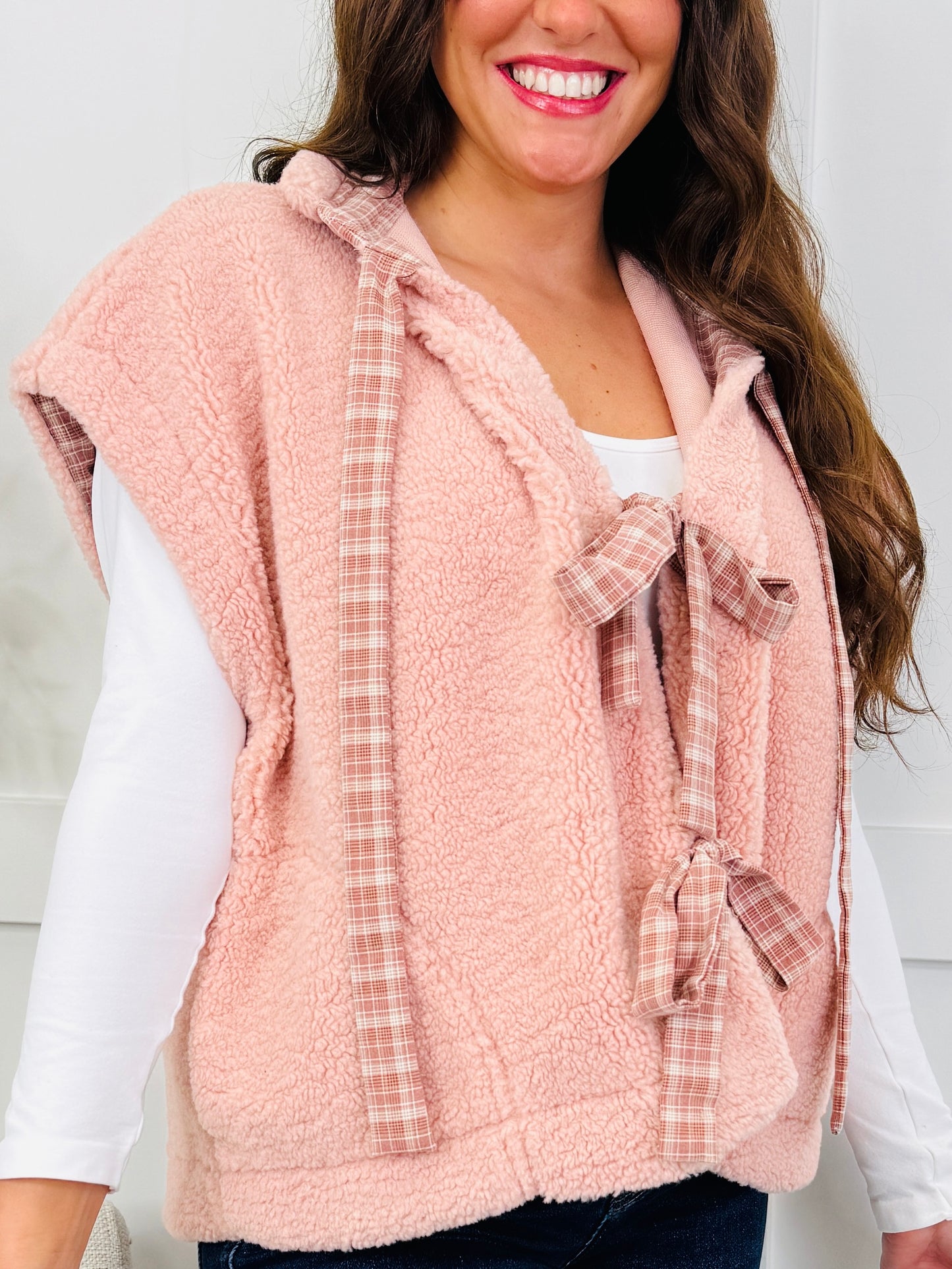 Soft Blushes Vest