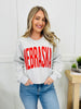 Nebraska Reversible NE Graphic Crewneck Sweatshirt