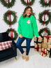 Vintage Merry Christmas Santa Graphic Crewneck