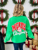 Vintage Merry Christmas Santa Graphic Crewneck