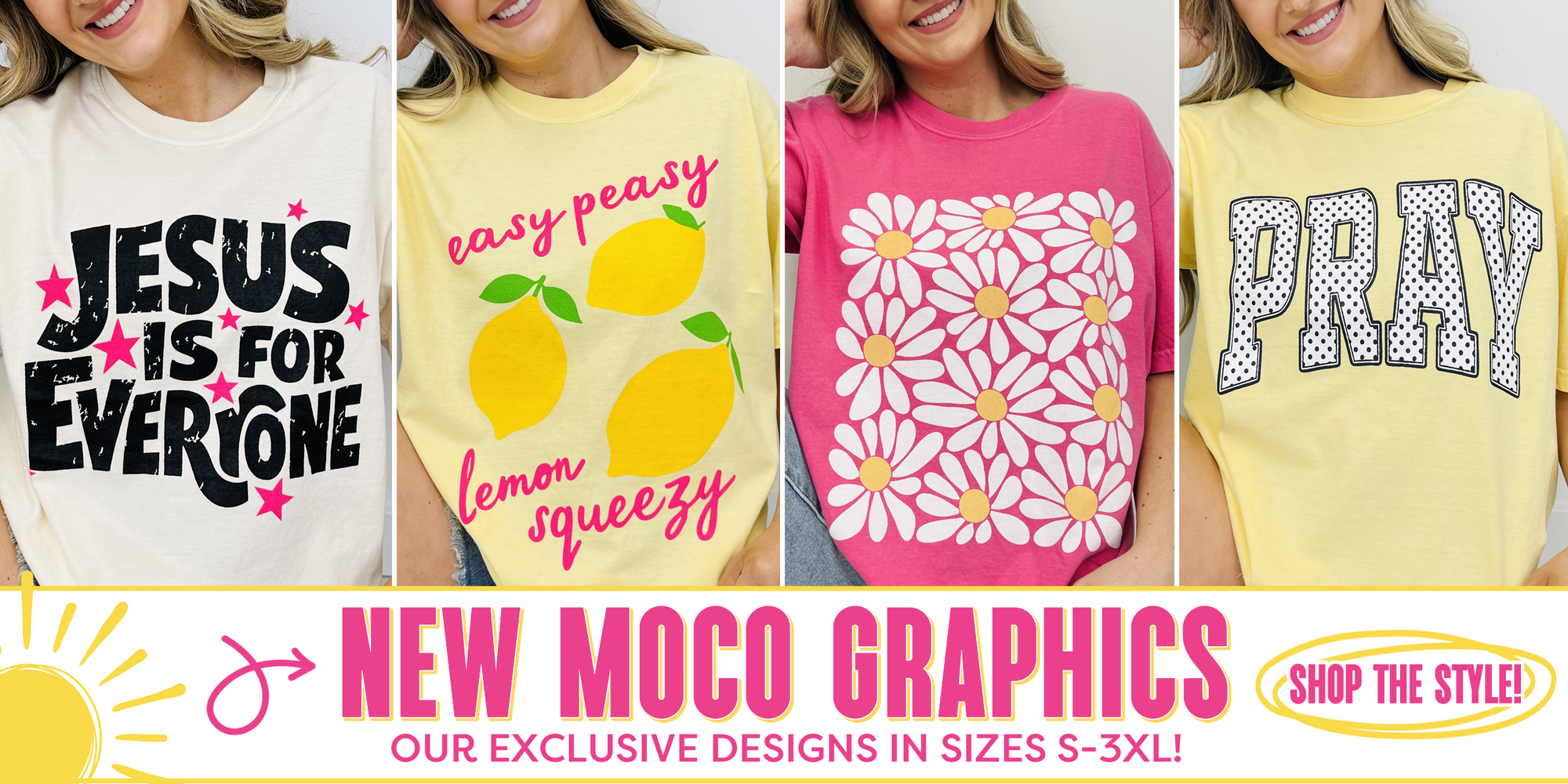 MOCO graphic tees!