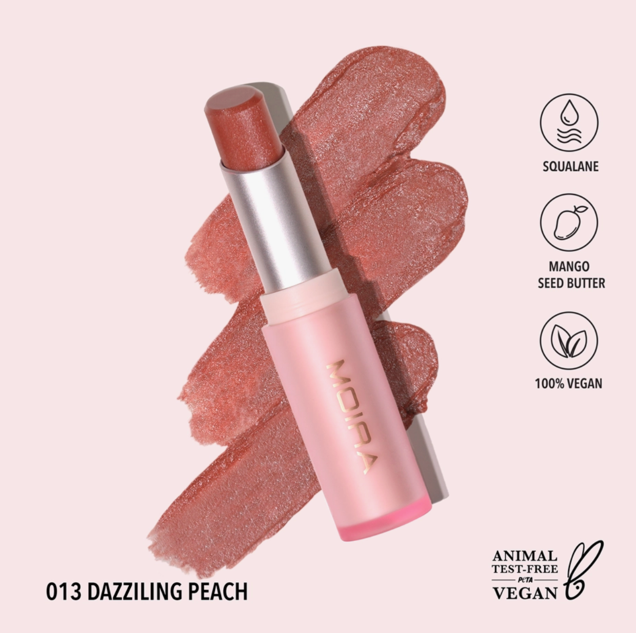 Signature Lipstick In Dazzling Peach