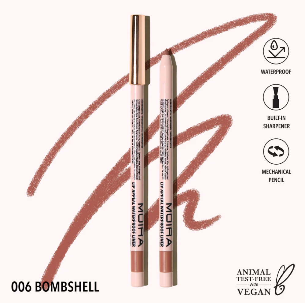 Restock! Lip Appeal Waterproof Liner In Bombshell