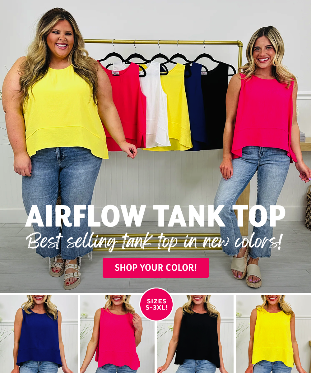 Our bestselling Airflow Tank!