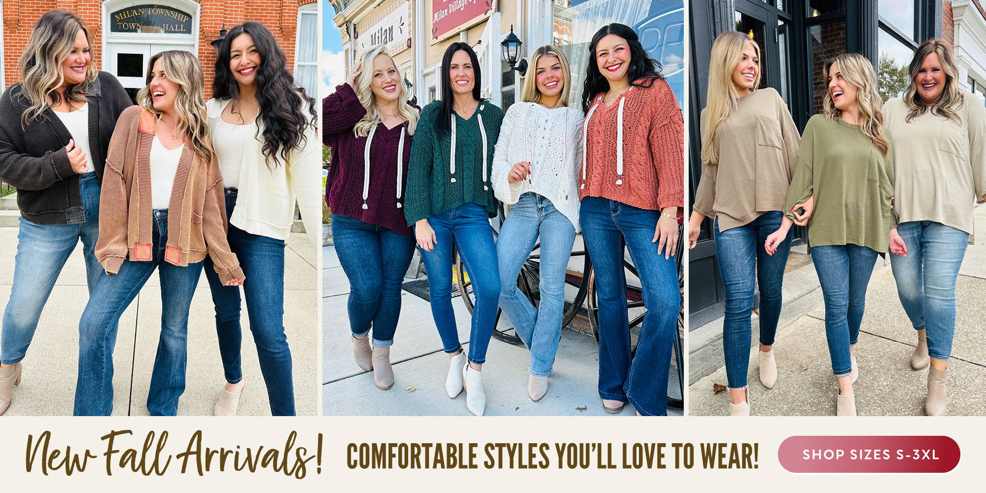 Comfortable soft tops you'll love to wear!