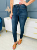 Judy Blue Reg/Curvy Blessed and NonDistressed Relaxed Fit Jeans