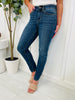 Judy Blue Everyday Essential Mid Rise Relaxed Fit Jeans - Multiple Inseams- in Reg/Curvy